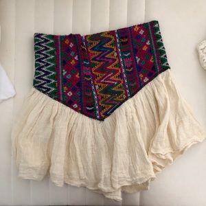 Jen’s Pirate Booty Embroidered Mini Skirt